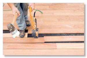 Installing nail down solid hardwood floor